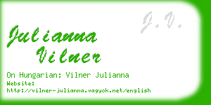 julianna vilner business card